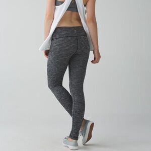 Lululemon Women’s Wunder Under Pant III - Black/White
